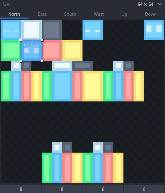 Texture UV layout but on random free spaces